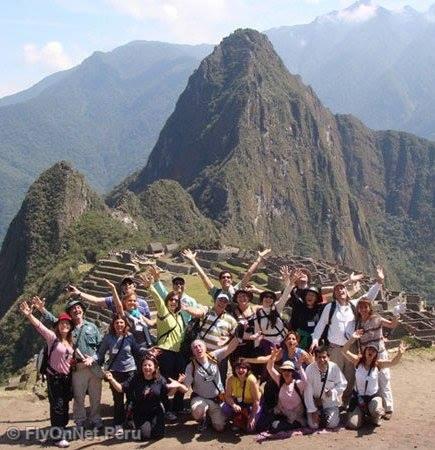Album fotografico: Arrivo del gruppo a Machu Picchu